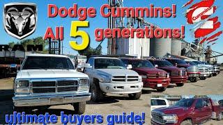 Dodge Cummins! All 5 generations! Ultimate buyers guide!