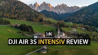 DJI Air 3s Review - die FAST perfekte Drohne - im Intensiv Einsatz in den Dolomiten