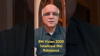 BM Vision 2030 Smallcase Mei  Rebalance!!