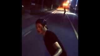 카버보드 다운힐 ㅋㅋ