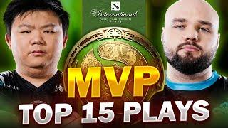 TOP-15 Plays of Playoffs Day 1 MVPs - TI13 The International 2024