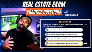 Fair Housing Amendments Practice Question | Real Estate Test Prep with Dee Kumar