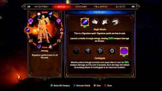 Wizard Build "MULTI-METEOR" Build Diablo 3 Xbox 360 RoS