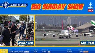 LIVE Los Angeles (LAX) Airport Plane Spotting (February 9th, 2025)