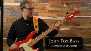 2016 Mike Lull M4V jazz bass at John Fox Bass