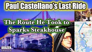 Paul Castellano's Last Ride: The Route He Took to Sparks Steakhouse | Biography #mobsters #gangsters