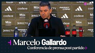 EN VIVO: Marcelo Gallardo habla en conferencia de prensa tras Estudiantes vs. River