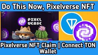 Pixelverse Good News | To Be Able To Claim Your PIXELVERSE Avatar NFT on TON Wallet, Do This Now!