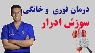 UTI treatment | درمان فوری و خانگی سوزش ادرار