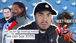 The Street Fighter and NRS Community just collided- Punk gets challenged to FGC boxing match!