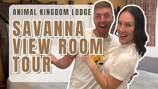 Room tour At Disneys Animal Kingdom Lodge: Savanna View Room