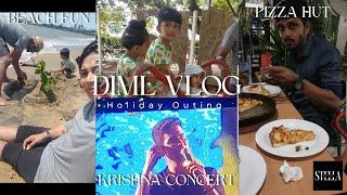 Family Outing | DIML | Tamil vlogs | Stella's Life | Krish Concert | Beach | Pizza Hut | Holiday Fun