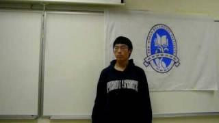 Speaking Practice I: Richard Qin Q#5