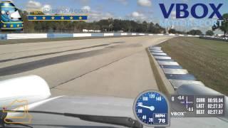 Nigel Greensall at Sebring in a Porsche 964