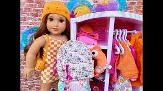 American Girl Doll Lila Morning Routine!