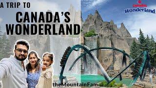 Trip to #canadaswonderland in 2023 |Theme Park | familyvlog | #leviathan | the Mountain Fam