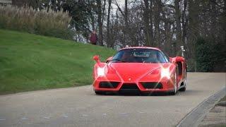 LOUD Ferrari Enzo huge revvs and accelerations!