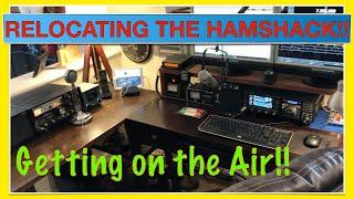 Ham Radio Shack Relocation to the new QTH--Part 3.  Getting on the air!