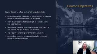 Designing a Course on Women & Inclusive Leadership in Business - Jessica McManus Warnell