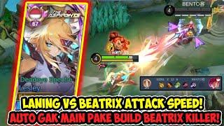 BEATRIX ATTACK SPEED MENCOUKLAT! CARA BANTAI BEATRIX FEED 12 | Top Global Lesley Build Tersakit