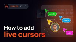 Live cursors with JavaScript and Ably Spaces (3/4)