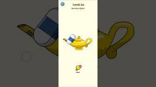 Eraseit Tricky puzzle mobile game level 24 #shortvideo game #vairalvideo game #gameplay