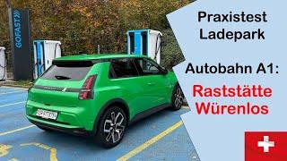 Ladepark-Test mit dem neue Renault 5 E-Tech