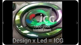 ICG LED 디자인 오브제 [시공/임대/장기렌탈]