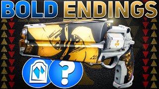 How Good is Bold Endings? (Stasis Heavy Burst Hand Cannon) | Destiny 2 The Final Shape