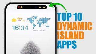 Top 10 DYNAMIC Island Apps for iPhone - iOS 18