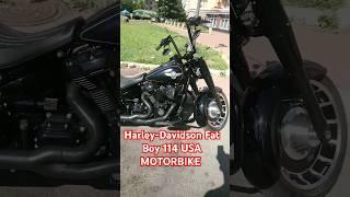 Harley-Davidson Fat Boy 114 USA. MOTORBIKE