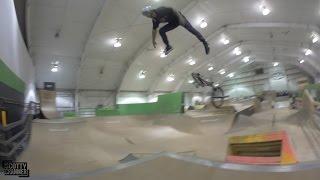 INSANE FRONT FLIP BAIL AT SKATEPARK!