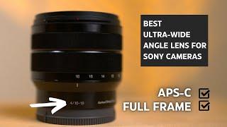 Sony E 10-18mm F4 OSS | Best Ultra Wide Lens for Sony Cameras