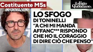 Toninelli si sfoga: "Chi mi manda affanc*** è ignorante come una capra, almeno io ho il coraggio..."