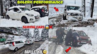 Sliding cars in Extreme snow  | Snowdrive koi majak nhi