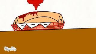 Kevyn eats a burrito work in progress animation