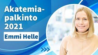 Academy of Finland Awards 2021 Emmi Helle