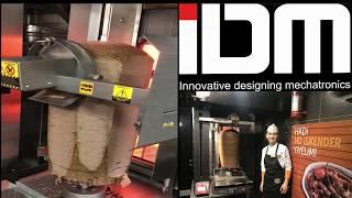 Geniş kesim döner robotu.  İdm Mekatronik, Wide cut doner robot.