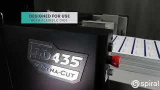 DynaCut RD435ᴺᴱᵂ Rotary Die Cutter for Cards, Tags, Stickers, & Much More