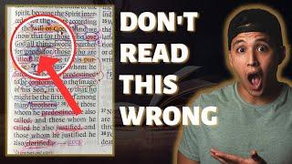 The REAL Meaning Of Romans 8:28 In Context | Beginner's Bible Study