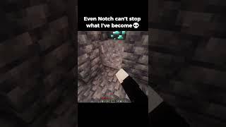 Minecraft: Notch prays never to face me  #shorts #minecraft