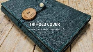 Tri Fold in Peacock green