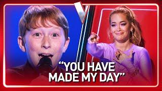 Viral 13-Year-Old HICCUP kid blew all four Coaches away on The Voice | Journey #243