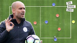 Pep Guardiola Tactics Explained - Overload To Isolate Concept