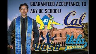 How to get accepted to UCLA, UC Berkeley, UCI & More | TAG & TAP Program