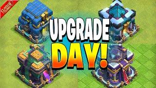 IT'S UPGRADE DAY! (Clash of Clans)