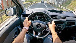 New Renault Express 2021 [1.3 TCE 102HP] |0-100| POV Test Drive #852 Joe Black