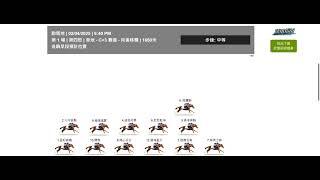 【專「燈」第1場】挑戰「安迪黑卡資訊」香港神駒川河首駒｜2/4/2025快活谷第1場四班1650戀燈心水｜戀講馬 第32集