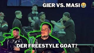 RAPBATTLE FREESTYLE ENDSTUFE  GIER vs MASI bei TOPTIER TAKEOVER / reaction youjizi