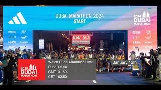 LIVE - 2025 Dubai Marathon